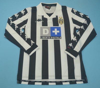 1999 2000 Juv home long sleeve Soccer Jersey